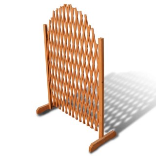  Płot kratka, lite drewno, 180 x 100 cm Lumarko!