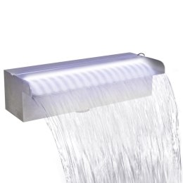  Fontanna/wodospad do basenu, 30 cm, z oświetleniem LED Lumarko!