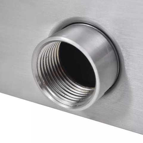  Fontanna/wodospad do basenu, prostokątny, stal nierdzewna, 30 cm Lumarko!