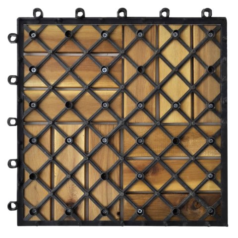  Płytki tarasowe, akacjowe, 30 x 30 cm Lumarko!