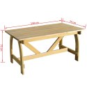  Stół ogrodowy, 150x74x75 cm, impregnowane drewno sosnowe Lumarko!