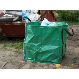 Lumarko Ogrodowa torba na odpady, kwadratowa, zielona, 148 L