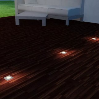  Lampy najazdowe LED, 3 szt., kwadratowe Lumarko!