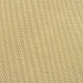  Trójkątny żagiel ogrodowy z tkaniny oxford, 5x5x5 m, beżowy Lumarko!