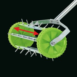  Ręczny aerator do trawnika, 450 mm, zielony Lumarko!