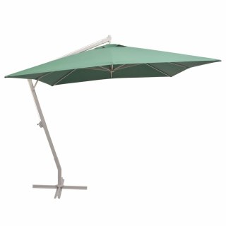  Parasol ogrodowy, wiszący, 300 x 300 cm, aluminiowy, zielony Lumarko!