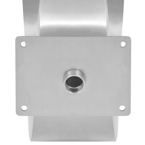  Fontanna do basenu, stal nierdzewna, 50 x 30 x 53 cm, srebrna Lumarko!