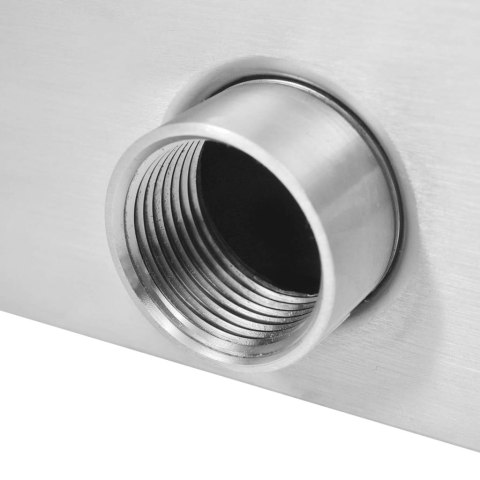  Fontanna do basenu, stal nierdzewna, 50 x 30 x 53 cm, srebrna Lumarko!