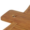  Składany stolik barowy, 155x53x105 cm, lite drewno tekowe Lumarko!