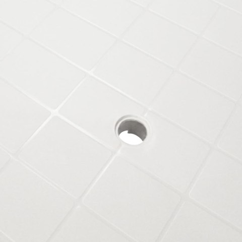  Stół ogrodowy, biały, 101 x 68 x 72 cm, plastikowy Lumarko!