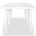  Stół ogrodowy, biały, 210 x 96 x 72 cm, plastikowy Lumarko!
