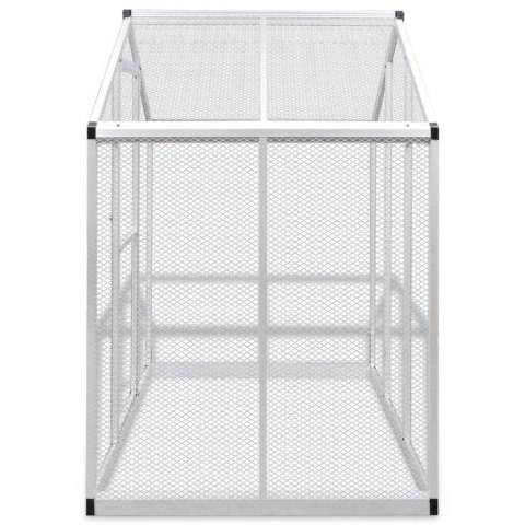  Woliera do ogrodu, aluminium, 178 x 122 x 194 cm Lumarko!