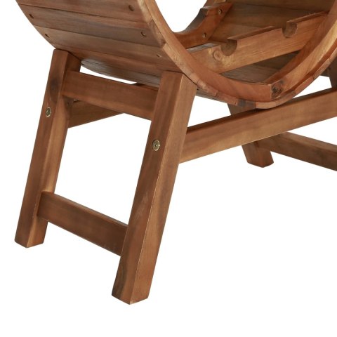  Stojak na 13 butelek wina, lite drewno akacjowe Lumarko!