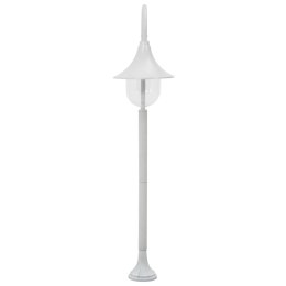 Lumarko Lampa ogrodowa na słupku, 120 cm, E27, aluminium, biała