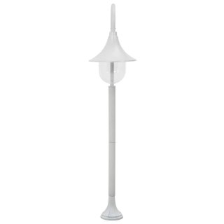  Lampa ogrodowa na słupku, 120 cm, E27, aluminium, biała Lumarko!