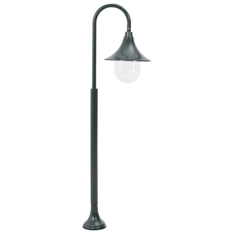  Lampa ogrodowa na słupku, 120 cm, E27, aluminium, ciemnozielona Lumarko!