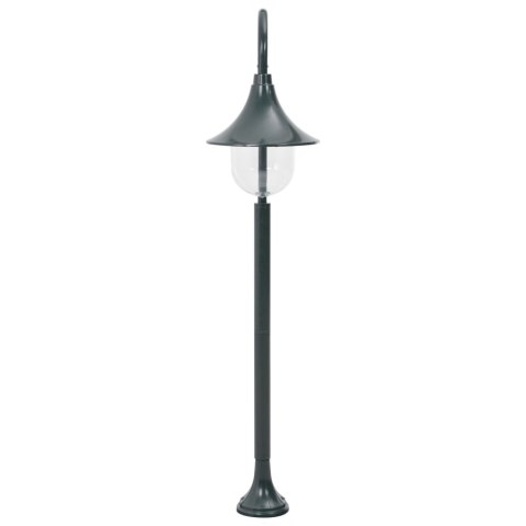  Lampa ogrodowa na słupku, 120 cm, E27, aluminium, ciemnozielona Lumarko!