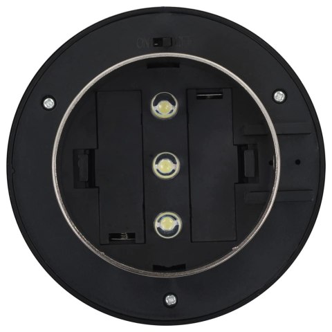  Okrągłe lampy solarne na zewnątrz, 6 szt., LED, 12 cm, białe Lumarko!