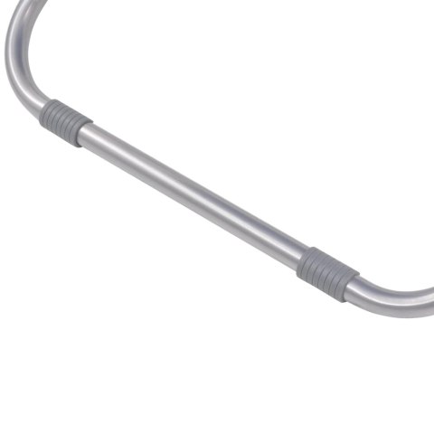  Rozkładane leżaki tarasowe, 2 szt., stal, taupe Lumarko!