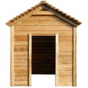  Ogrodowy domek do zabawy, 123 x 120 x 146 cm, drewno sosnowe Lumarko!