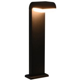 Lumarko Lampa ogrodowa LED, 9 W, czarna, owalna