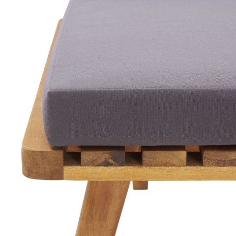  Ławka ogrodowa z poduszkami, 115 cm, lite drewno akacjowe Lumarko!