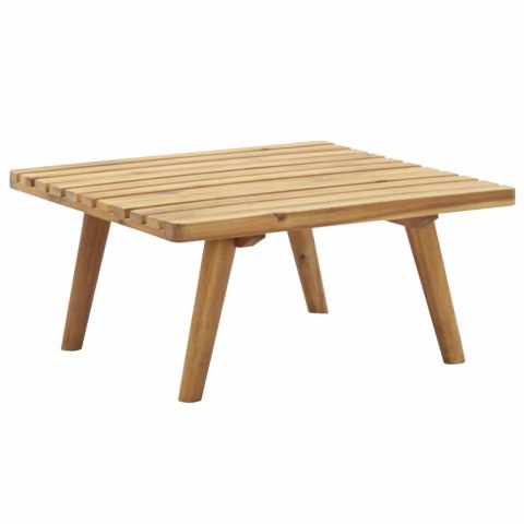  Podnóżek ogrodowy z poduszką, 60x60x29 cm, lite drewno akacjowe Lumarko!