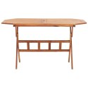  Składany stół ogrodowy, 135x85x75 cm, lite drewno akacjowe Lumarko!