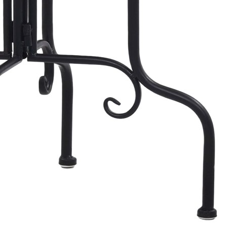  Stolik mozaikowy, terakotowo-biały, ceramiczny Lumarko!