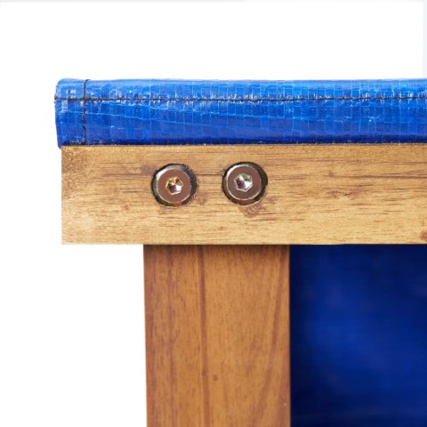  Wiata na drewno opałowe, 105x38x118 cm, lite drewno akacjowe Lumarko!