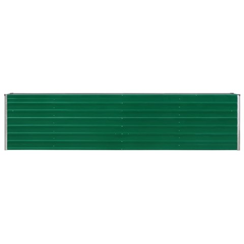  Donica do podniesionej grządki, 320 x 40 x 77 cm, stal, zielona Lumarko!