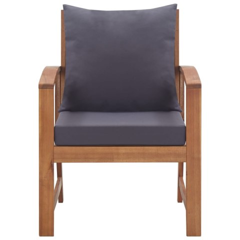  4-cz. zestaw wypoczynkowy do ogrodu, poduszki, drewno akacjowe Lumarko!