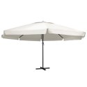  Parasol ogrodowy na słupku aluminiowym, 600 cm, piaskowy Lumarko!