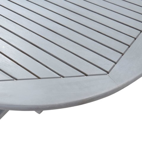  Stół ogrodowy, szary, 200x100x74 cm, lite drewno akacjowe Lumarko!