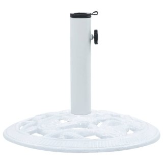 Podstawa pod parasol, biała, 9 kg, 40 cm, żeliwo Lumarko!