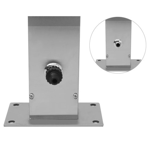  Prysznic ogrodowy ze stali nierdzewnej, prosty Lumarko!