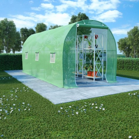  Szklarnia ogrodowa, 9 m², 4,5 x 2 x 2 m Lumarko!