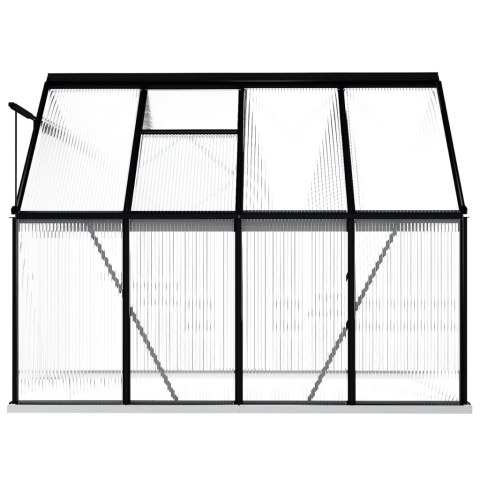  Szklarnia z ramą podstawy, antracytowa, aluminiowa, 4,75 m² Lumarko! Lumarko!