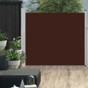  Wysuwana markiza boczna na taras, 100 x 300 cm, brązowa Lumarko!