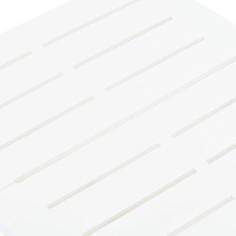  Składany stolik ogrodowy, biały, 45x43x50 cm, plastikowy Lumarko!