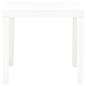  Stół ogrodowy, biały, 78 x 78 x 72 cm, plastikowy Lumarko!