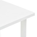  Stół ogrodowy, biały, 80 x 75 x 72 cm, plastikowy Lumarko!