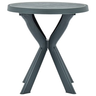  Stolik bistro, zielony, Ø70 cm, plastikowy Lumarko!