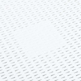  Stolik boczny, biały, 54x54x36,5 cm, plastikowy Lumarko!