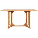  Składany stół ogrodowy, 150x90x75 cm, lite drewno tekowe Lumarko!