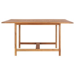  Stół ogrodowy, 150x150x76 cm, lite drewno tekowe Lumarko!