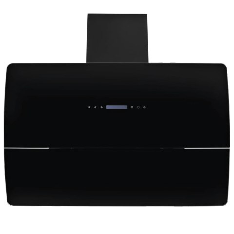  Ścienny okap kuchenny, stal nierdzewna, 756 m³/h, 90 cm, czarny Lumarko!