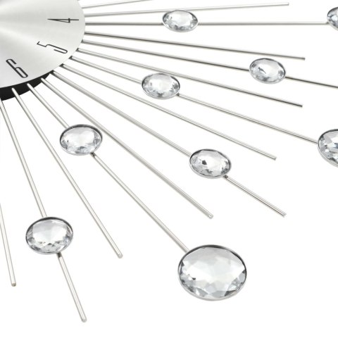  Zegar ścienny z mechanizmem kwarcowym, nowoczesny design, 50 cm Lumarko!