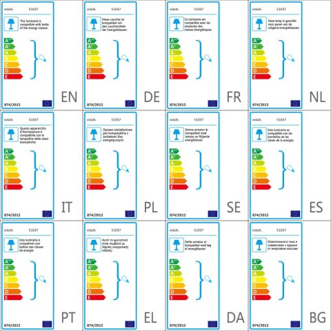  Lampa podłogowa na stojaku, 121 cm, biała, E27 Lumarko!