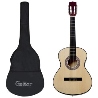  12-częściowy zestaw do nauki gry na gitarze klasycznej 4/4 39" Lumarko!